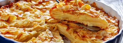 Дуже смачний пиріг з яблуками