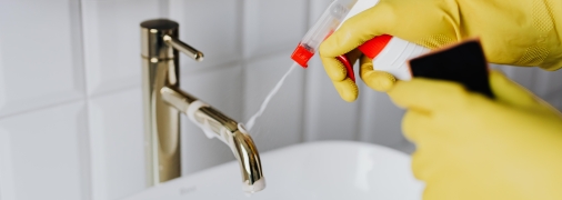 Как очистить краны от налета