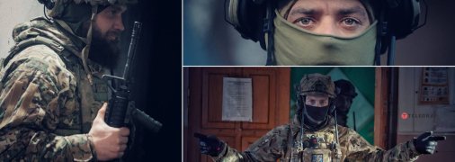 Бойцы ССО в Бахмуте