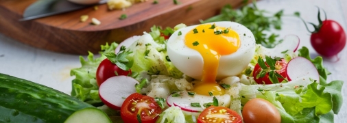 Этот салат станет украшением вашего стола (изображение создано с помощью ИИ)