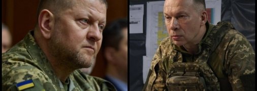 Валерій Залужний та Олександр Сирський