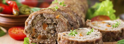 Вкусное блюдо из фарша и подбрюшины
