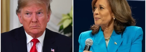 Дональд Трамп та Камала Гарріс