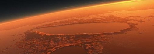 В атмосфере Марса обнаружено странное свечение