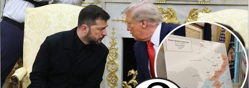 В Овальний кабінет принесли величезну карту України