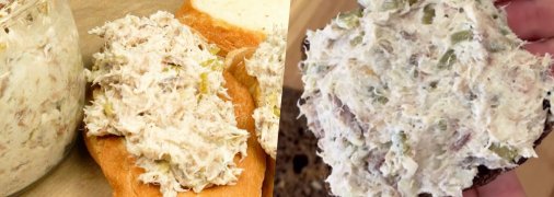 Ніжний паштет зі скумбрії з огірками