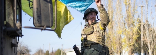 Украинский флаг, который поднят над Снегиревкой, скоро вернется и в другие временно оккупированные населенные пункты