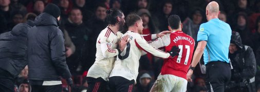 Габріел Мартінеллі спровокував сутичку в матчі проти "Ліверпуля"