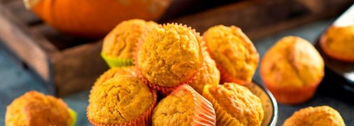 Апетитні кекси з ароматом гарбуза