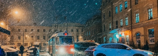 Снігопад у Києві