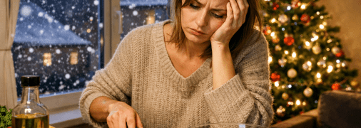 Засмучена жінка