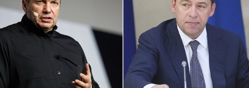 Владимир Соловьев и Евгений Куйвашев