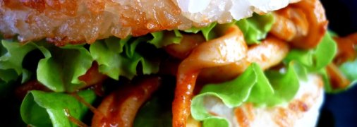 Бургер по-японски от Йоши Фудзивары