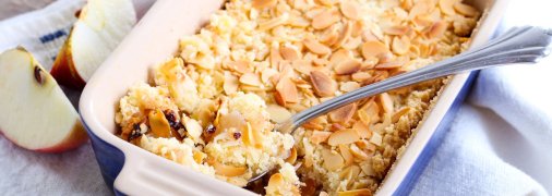 Карамельная начинка под хрустящей песочной крошкой