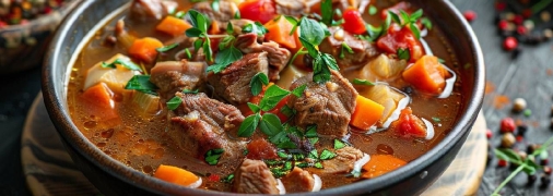 Бограч – это ароматное венгерское блюдо (изображение создано с помощью ИИ)