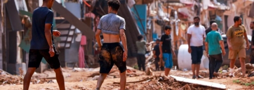 Врачи не имеют возможности работать в разрушенном городе Дерна