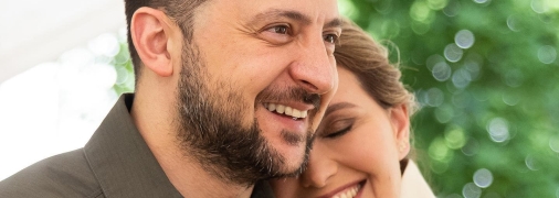 Володимир Зеленський та Олена Зеленська разом із 17-ти років