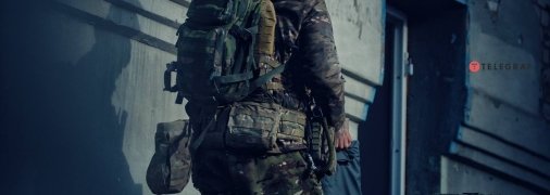 Український воїн після бою