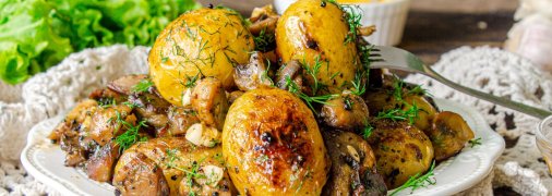 Вкусный, ароматный ужин на скорую руку