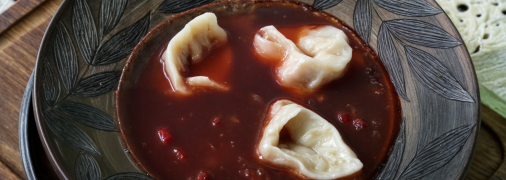 Рецепт смачного борщу з вушками