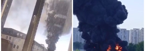 Пожар в москве