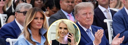 Дональд и Мелания Трамп, Натали Харп