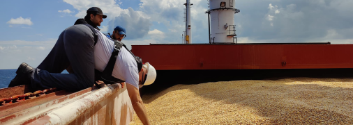 Українська кукурудза проходить перевірку у турецькому порту