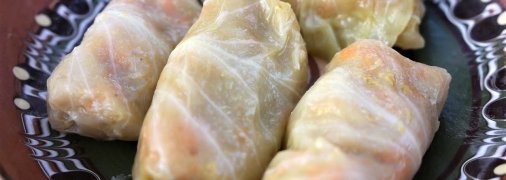 Голубцы с картофелем