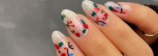 Тренды новогоднего маникуюра 2021-2022