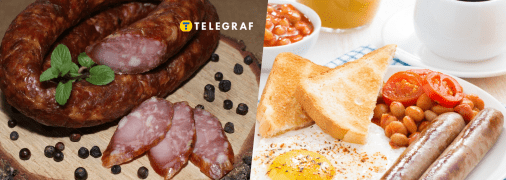 Ковбаса на сніданок