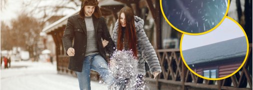 В Украине в октябре пошел первый снег