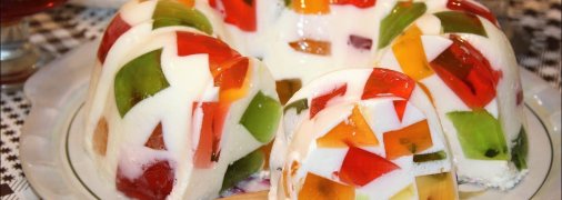 Десерт "Бите скло"