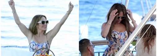 Дженніфер Лопес радіє відпочинку