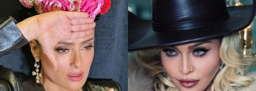 57-летняя Сальма Хайек и 65-летняя Мадонна