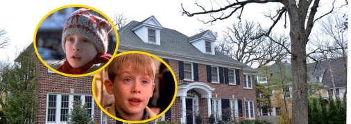 Дом из фильма "Один дома"