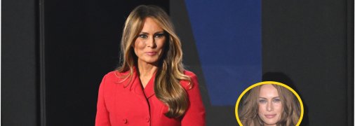 Мелания Трамп в молодости