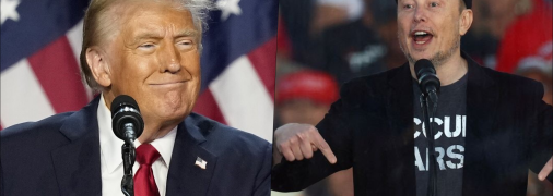 Дональд Трамп и Илон Маск