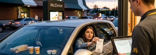Лишние позиции в чеке McDonalds
