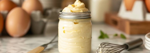 Домашний майонез может легко сделать и новичок (изображение создано с помощью ИИ)