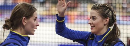 Екатерина Табашник и Ярослава Магучих