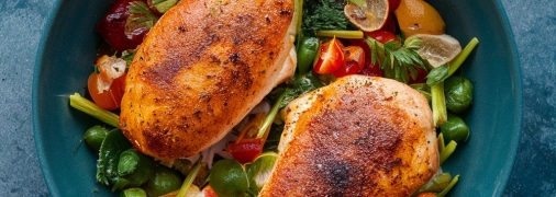 Эта грудка получается очень нежной и сочной (изображение создано с помощью ИИ)