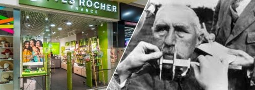 Ліворуч - Ів Роше, праворуч - вимірювання черепа