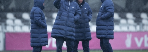 Игроки и тренеры СК "Днепр-1"