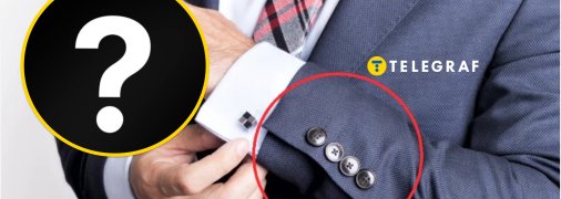 Пуговицы на рукаве пиджака