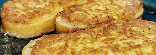 Сытное блюдо на сковороде