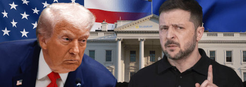 Дональд Трамп та Володимир Зеленський