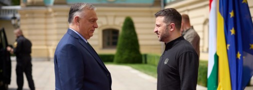 Віктор Орбан та Володимир Зеленський