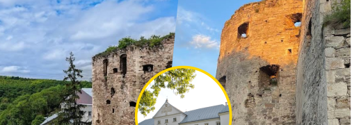 З башти замку відкривається чудовий краєвид