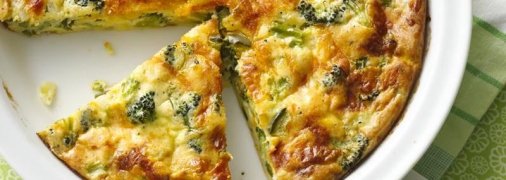 Пирог с брокколи