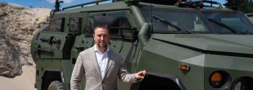 Гендиректор ООО "Украинская бронетехника" Владислав Бельбас